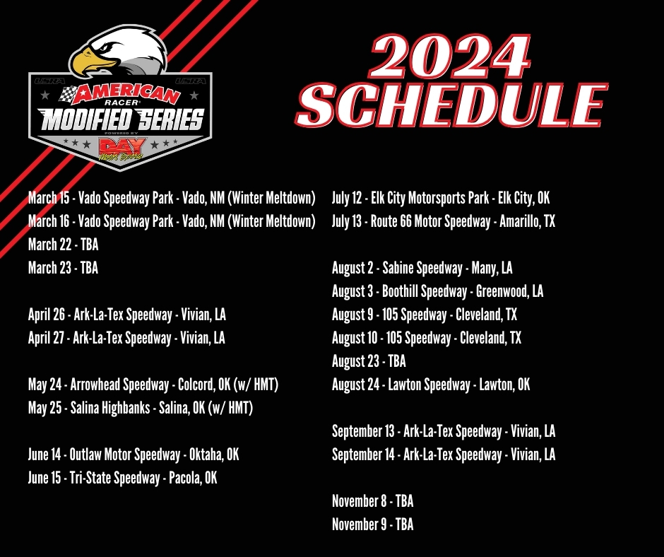 American Racer USRA Modified Series | ARMS 2024 Schedule Sneak Peak