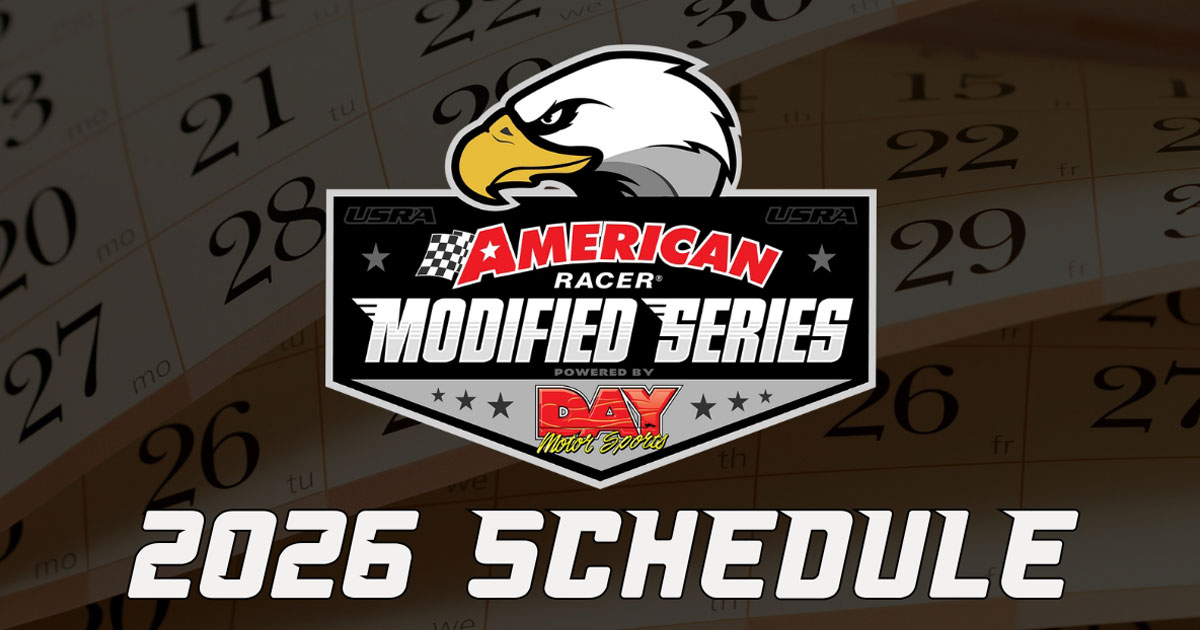 USRA American Racer Modified Series Releases 2026 Schedule