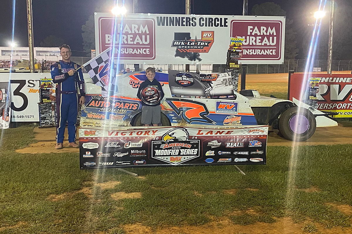 Gaddis Wins Again at Ark-La-Tex Speedway